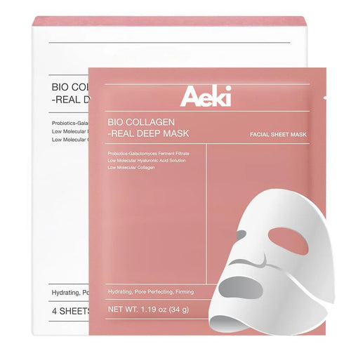 Aeki Bio-Collagen Real Deep Masks (5 Count)