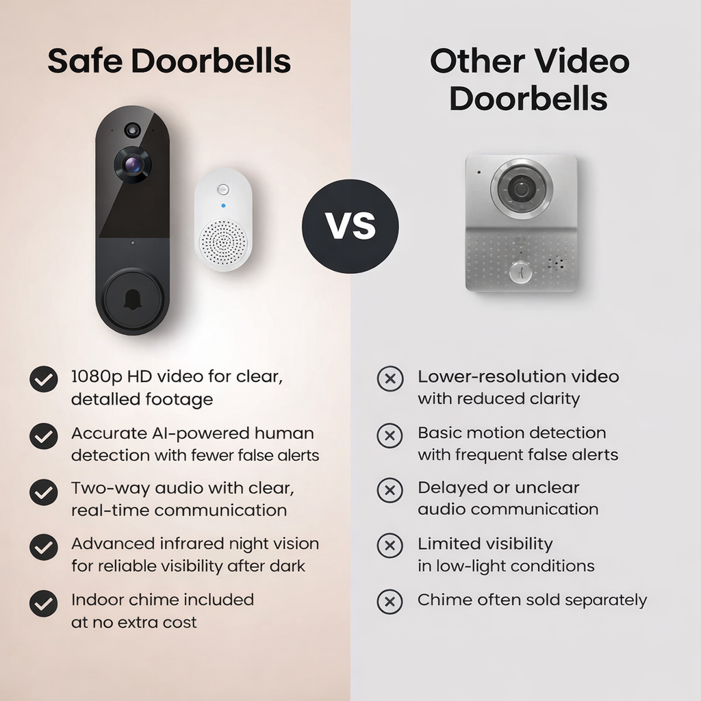 Safe Doorbells — Smart Security for Modern Homes