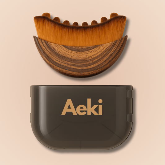 Aeki® Lymphatic Contour Face Brush